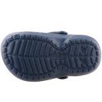 Crocs Classic Lined Clog T sötétkék-sötétszürke bélelt fiú papucs