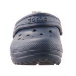 Crocs Classic Lined Clog T sötétkék-sötétszürke bélelt fiú papucs