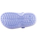 Crocs Classic Lined Clog T Digital levendula lila bélelt gyerek papucs