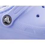 Crocs Classic Lined Clog T Digital levendula lila bélelt gyerek papucs