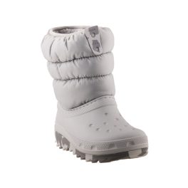 Crocs Classic Neo Puff világosszürke fiú hótaposó Crocs Classic Neo Puff világosszürke fiú hótaposó