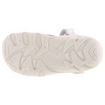 SIESTA-RICHTER 2 csatos tépős fehér zárt orrú nappa bőr szandál