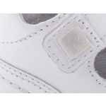 SIESTA-RICHTER 2 csatos tépős fehér zárt orrú nappa bőr szandál