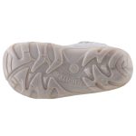 SIESTA-RICHTER 2 csatos tépős fehér csillámos VIRÁG mintás velúr bőr zárt orrú szandál