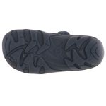 SZÍNHIBÁS SIESTA-RICHTER 2 csatos tépős sötétkék/zöld zárt orrú velúr bőr szandál