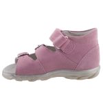 SIESTA-RICHTER 2 csatos tépőzáras rózsaszín VIRÁGOS gyerek szandál