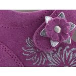 SIESTA-RICHTER 2 csatos tépőzáras lila VIRÁGOS gyerek szandál