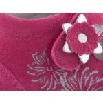 SIESTA-RICHTER málna 2 csatos tépőzáras HARÁNTEMELŐS velúr bőr gyerek szandál