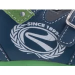 SIESTA-RICHTER kék/zöld 2 csatos tépőzáras HARÁNTEMELŐS nubuk bőr gyerek szandál