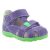 SIESTA-RICHTER 2 tépős lila/neonzöld zárt orrú szandi