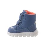 Siesta-Richter magas szárú tépőzáras sötétkék-narancssárga JETIS Sympatex(Vízálló) bundás téli bakancs