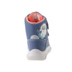 Siesta-Richter magas szárú tépőzáras sötétkék-narancssárga JETIS Sympatex(Vízálló) bundás téli bakancs