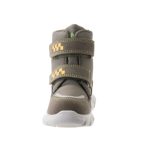 Siesta-Richter magas szárú tépőzáras khaki-sárga jeep-es LEDES Sympatex (Vízálló) bundás téli bakancs