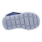 Siesta-Richter sötétkék csillagos 2 tépőzáras szőrme béléses sympatex (vízálló) velúr bőr kislány csizma