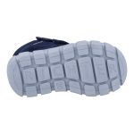 Siesta-Richter sötétkék-lime 2 tépőzáras szőrme béléses sympatex (vízálló) velúr bőr kisfiú csizma