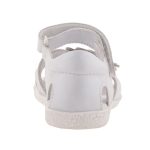 SIESTA-RICHTER 2 tépős ezüst/fehér VIRÁGOS lány szandál