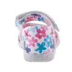 SIESTA-RICHTER fehér/színes virágos 2 tépőzáras  gyerek szandál