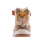 Memo Lion barna-narancssárga oroszlános 3 tépőzáras supinált gyerek szandál 