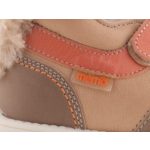 Memo Lion barna-narancssárga oroszlános 3 tépőzáras supinált gyerek szandál 