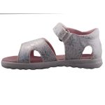 SIESTA-RICHTER hologramos/virágos/ezüst 2 tépős szandál