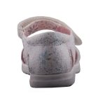 SIESTA-RICHTER hologramos/virágos/ezüst 2 tépős szandál