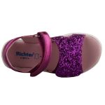 SIESTA-RICHTER 2 tépős ciklámen metál flitteres lányka szandál