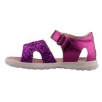 SIESTA-RICHTER 2 tépős ciklámen metál flitteres lányka szandál