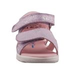 SIESTA-RICHTER 2 tépőzáras levendula lila csillogó virágos gyerek szandál