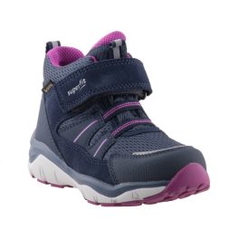 Superfit 2 tépőzáras sötétkék-ciklámen GTX (vízálló) lány bakancs   Superfit 2 tépőzáras sötétkék-ciklámen GTX (vízálló) lány bakancs