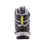 Geox Flanfil Boy 2 tépőzáras szürke-fekete Amphibox (Vízálló) bélelt hótaposó