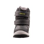 Geox Flanfil Boy 2 tépőzáras szürke-fekete Amphibox (Vízálló) bélelt hótaposó