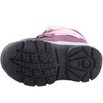 Geox Flanfil Girl burgundi-rózsaszín 2 tépőzáras Amphibox (Vízálló) bélelt lány hótaposó