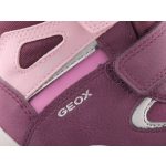 Geox Flanfil Girl burgundi-rózsaszín 2 tépőzáras Amphibox (Vízálló) bélelt lány hótaposó