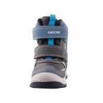 Geox Flanfil Boy 2 tépőzáras sötétkék-szürke Amphibox (Vízálló) bélelt fiú hótaposó