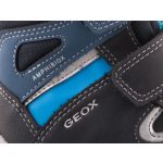 Geox Flanfil Boy 2 tépőzáras sötétkék-szürke Amphibox (Vízálló) bélelt fiú hótaposó