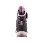 Geox Flanfil Girl sötétlila-mályva macis tépőzáras Amphibox (Vízálló) lány hótaposó