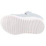 Siesta-Richter világoskék-rózsaszín-neon zöld tépőzáras-gumifűzős Harántemelős elöl zárt lány szandál