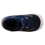 SIESTA-RICHTER tépős/gumifűzős sötétkék SZŐRMEBÉLÉSES Richtex (Vízálló) téli cipő