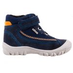 SIESTA-RICHTER tépős/gumifűzős sötétkék SZŐRMEBÉLÉSES Richtex (Vízálló) téli cipő