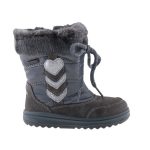 SIESTA-RICHTER szürke cipzáros SympaTex VÍZÁLLÓ téli hótaposó csizma