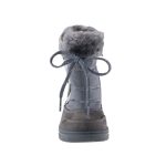 SIESTA-RICHTER szürke cipzáros SympaTex VÍZÁLLÓ téli hótaposó csizma