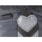 SIESTA-RICHTER szürke cipzáros SympaTex VÍZÁLLÓ téli hótaposó csizma