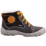 SIESTA-RICHTER szürke/fekete/arany fűzős Richtex (Vízálló) BÉLELT téli cipő