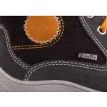 SIESTA-RICHTER szürke/fekete/arany fűzős Richtex (Vízálló) BÉLELT téli cipő