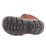 Siesta-Richter 2 tépőzáras barna-sötétkék Richtex (Vízálló) bundás téli fiú cipő