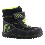 SIESTA-RICHTER tépős/gumis fekete/neon SympaTex VÍZÁLLÓ téli hótaposó