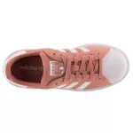 ADIDAS SUPERSTAR fűzős mályva/fehér orrvédős velúr bőr sportcipő