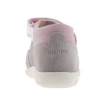 Siesta-Richter 2 csatos-tépőzáras rózsaszín-szürke-ezüst virágos lány szandál