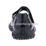 Fekete CSILLAGOS tépőzáras lakk Siesta-Richter átmeneti cipő