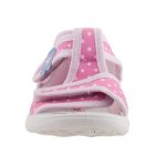 Színhibás SUPERFIT 2 tépőzáras rózsaszín pöttyös lány gyerek szandál